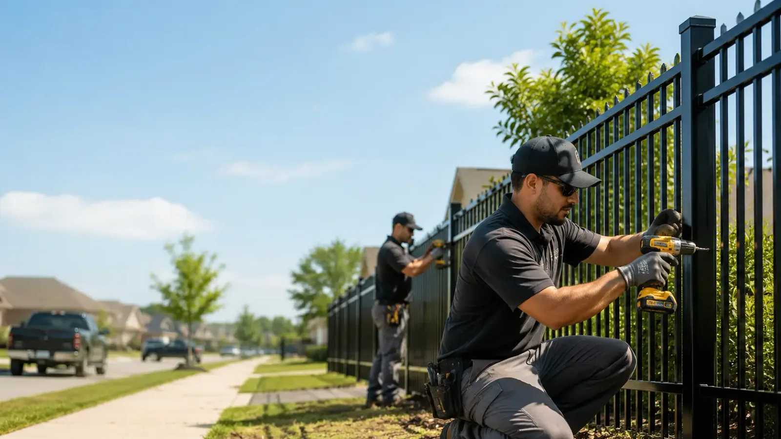 Metal Fence Installation in Rose, OK